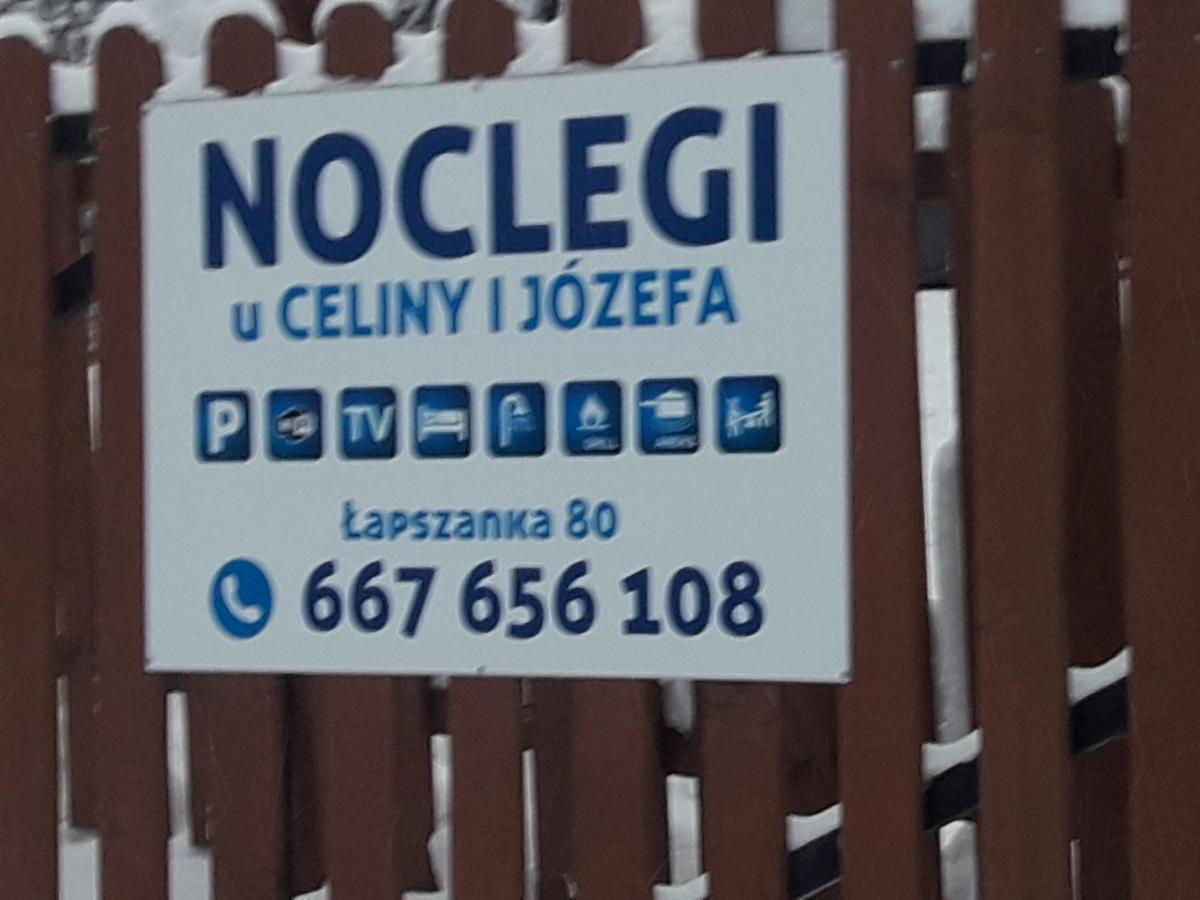 Noclegi U Celiny I Jozefa Lapszanka Bagian luar foto